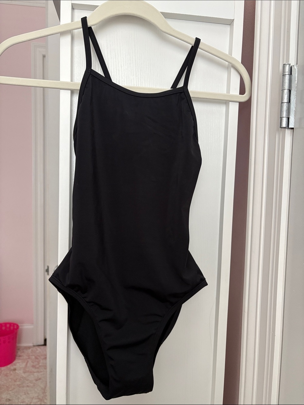 Jolyn Black Women’s One-Piece Swimsuit - Classic Strappy Design Sz 28